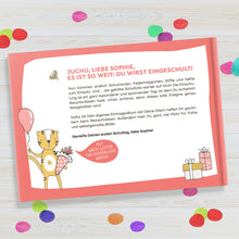 Lade das Bild in den Galerie-Viewer, Personalisiertes Einschulungsbuch